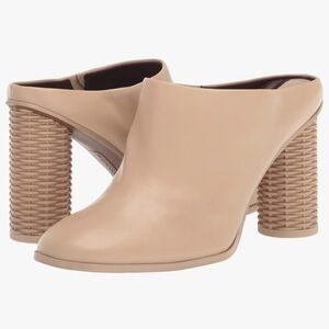 Franco Sarto Cindy Leather Mule Tan Size 8